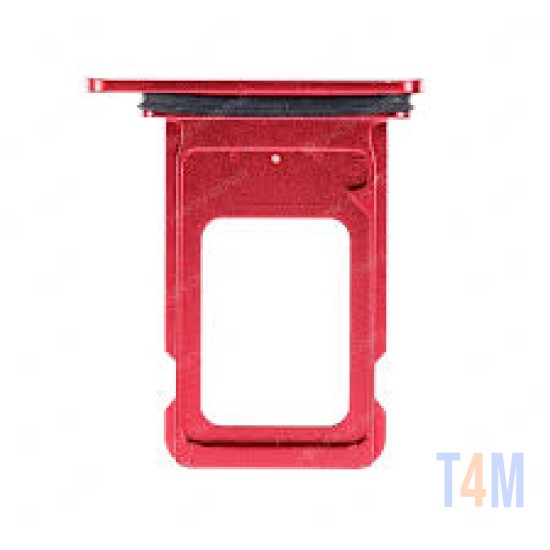  SIM HOLDER OUTSIDE IPHONE XR DUAL RED